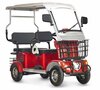 4-колёсный прогулочный электрокар Rutrike Хара с двумя рядами сидений для 4 человек и крышей