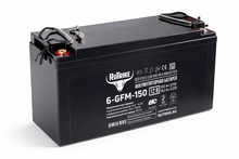 Промышленный необслуживаемый AGM-аккумулятор Rutrike 6-GFM-150 (12V162A/H C20) ёмкостью 162 А·ч для мощных ИБП и альтернативной энергетики
