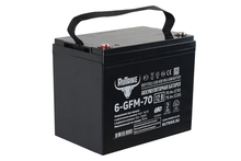 Необслуживаемый AGM-аккумулятор Rutrike 6-GFM-70 (12V75A/H C20) ёмкостью 75 А·ч для ИБП и электротранспорта
